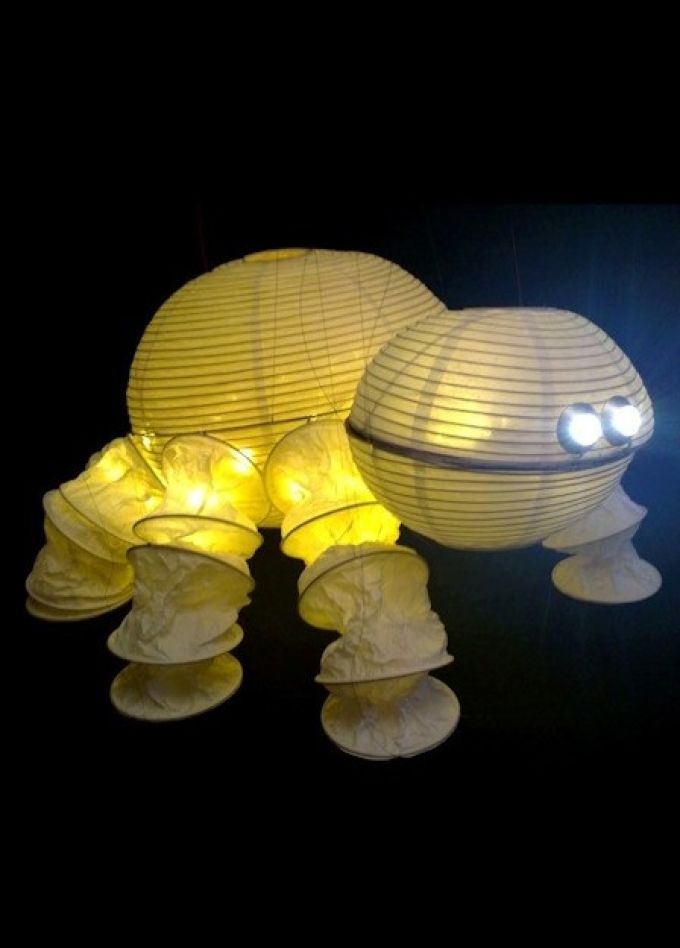 Представление световых кукол